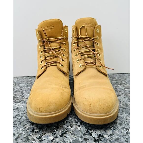 Timberland 19079 Leather Round Toe Lace Up Ankle Work Mens Boots Size 11 Wheat main image 14